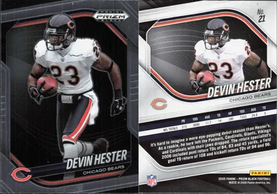 Devin Hester 2025 Panini Prizm Black