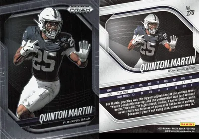 Quinton Martin 2025 Panini Prizm Black