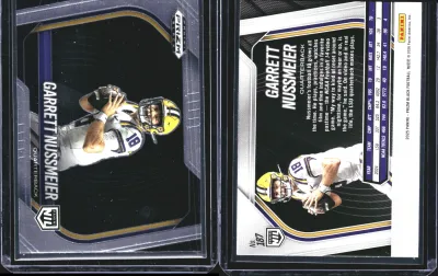 Garrett Nussmeier — 2025 Panini Prizm Black
