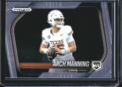 Arch Manning 2025 Panini Prizm Black