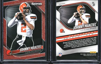 Johnny Manziel card