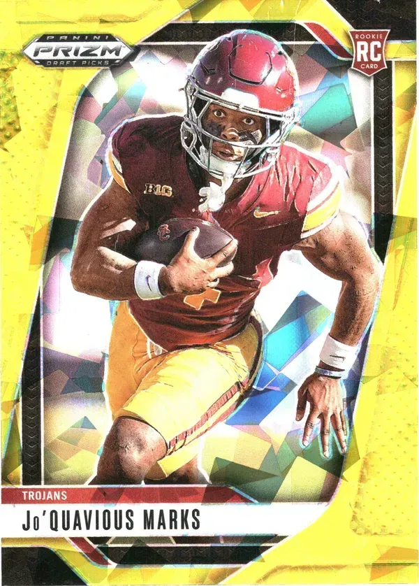 Jo'Quavious Marks — 2025 Panini Prizm Draft Picks Prizms Gold Ice