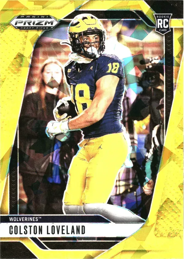 Colston Loveland 2025 Panini Prizm Draft Picks