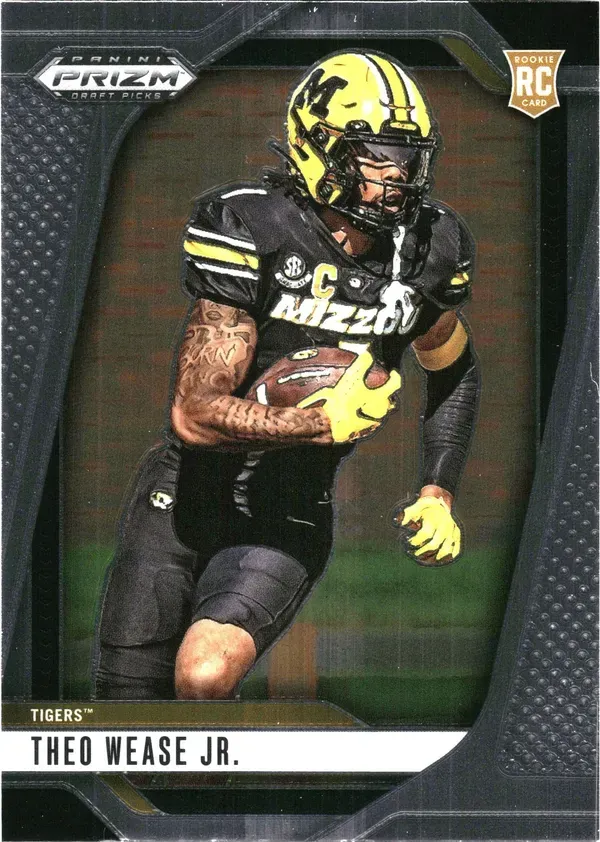 Theo Wease Jr. 2025 Panini Prizm Draft Picks