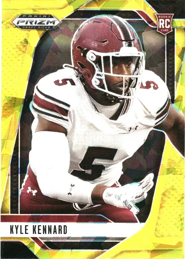 Kyle Kennard — 2025 Panini Prizm Draft Picks Prizms Gold Ice