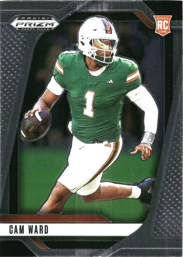 Cam Ward 2025 Panini Prizm Draft Picks