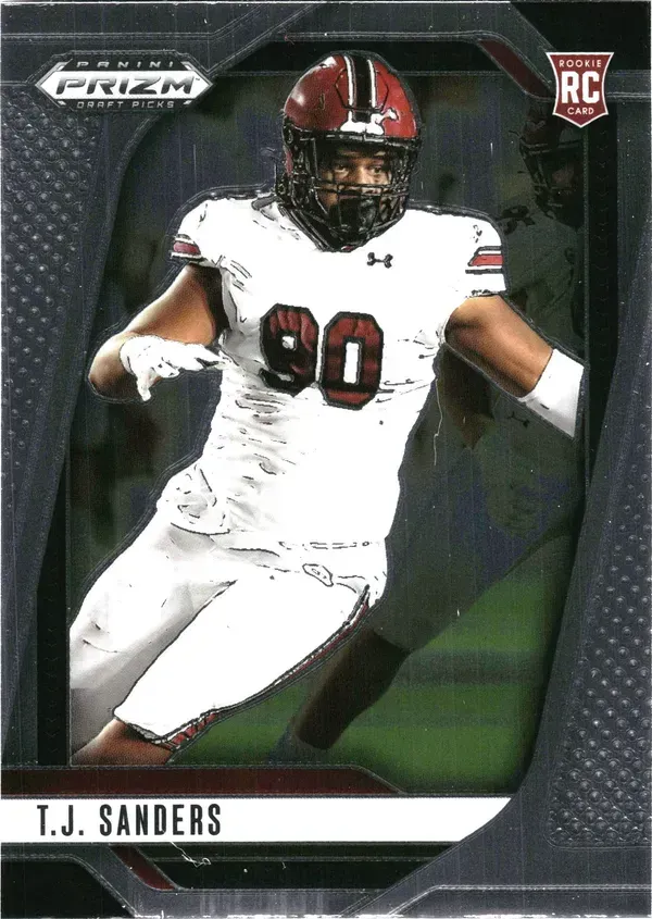 T.J. Sanders 2025 Panini Prizm Draft Picks