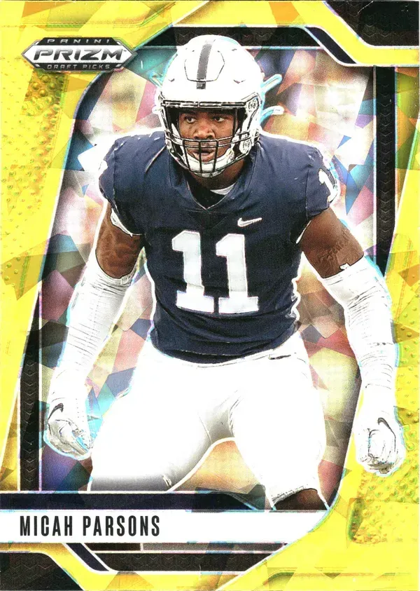 Micah Parsons 2025 Panini Prizm Draft Picks