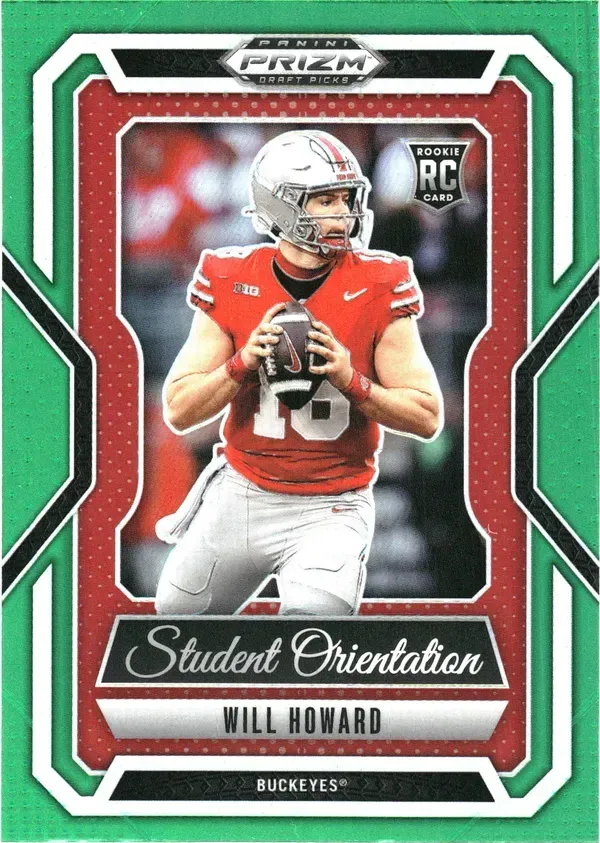 Will Howard 2025 Panini Prizm Draft Picks