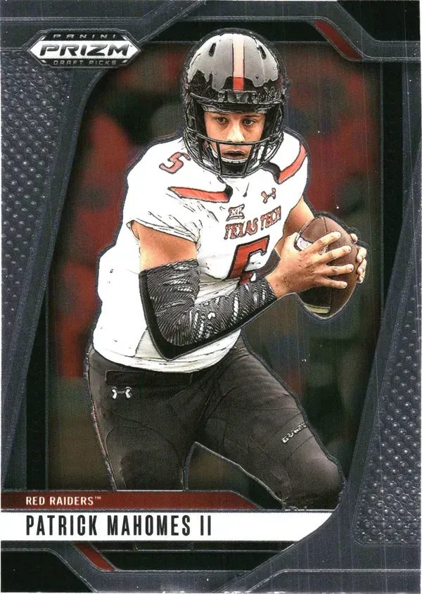 Patrick Mahomes II 2017 Panini Prizm Draft Picks