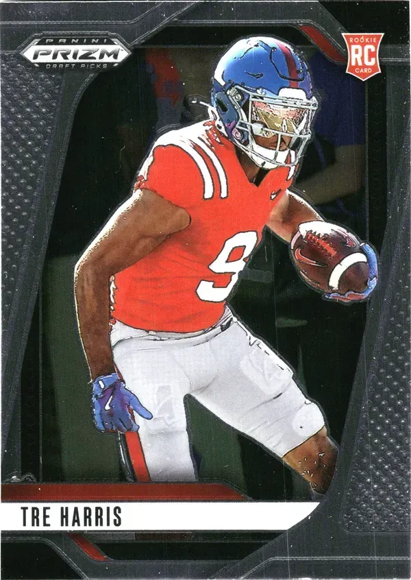 Tre Harris 2025 Panini Prizm Draft Picks