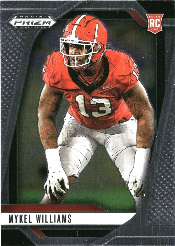 Mykel Williams 2025 Panini Prizm Draft Picks