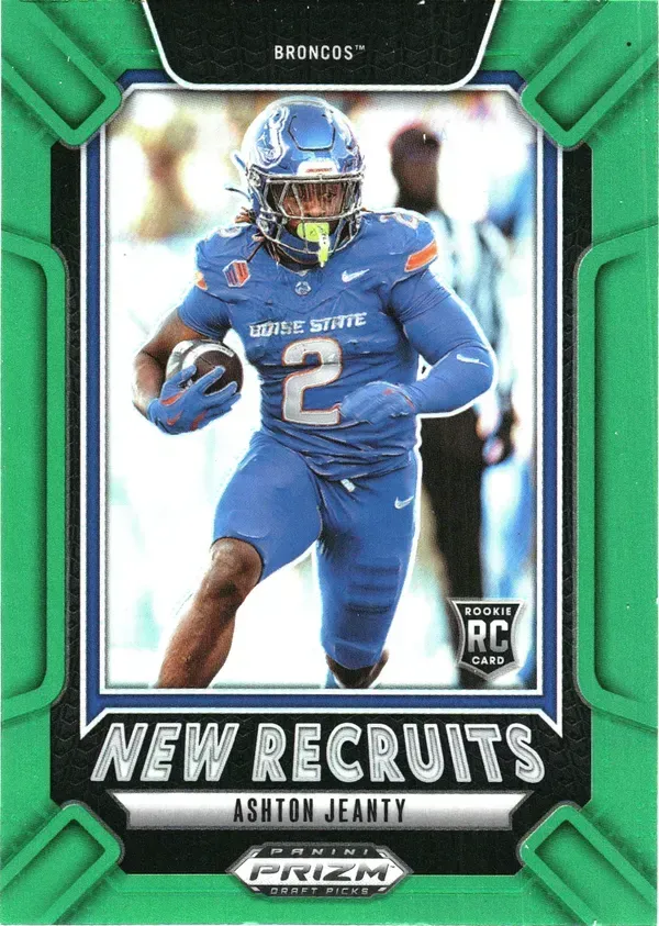 Ashton Jeanty 2025 Panini Prizm Draft Picks