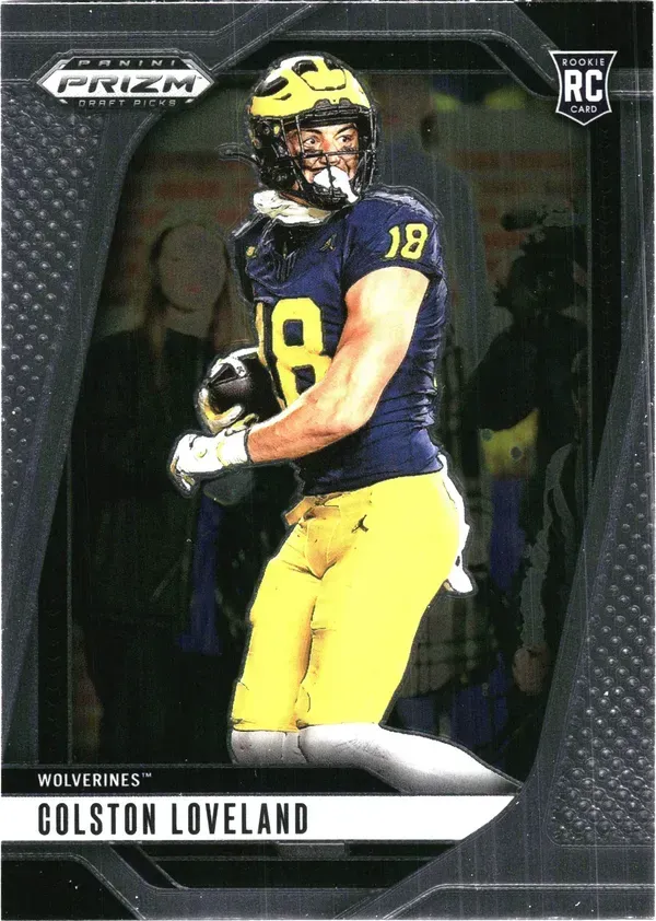 Colston Loveland 2025 Panini Prizm Draft Picks
