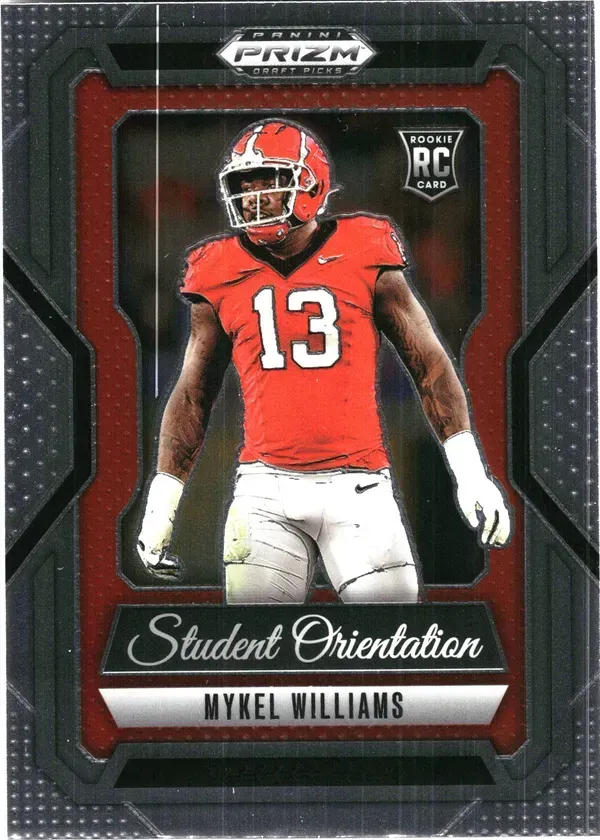 Mykel Williams 2025 Panini Prizm Draft Picks