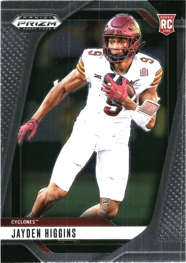 Jayden Higgins 2025 Panini Prizm Draft Picks