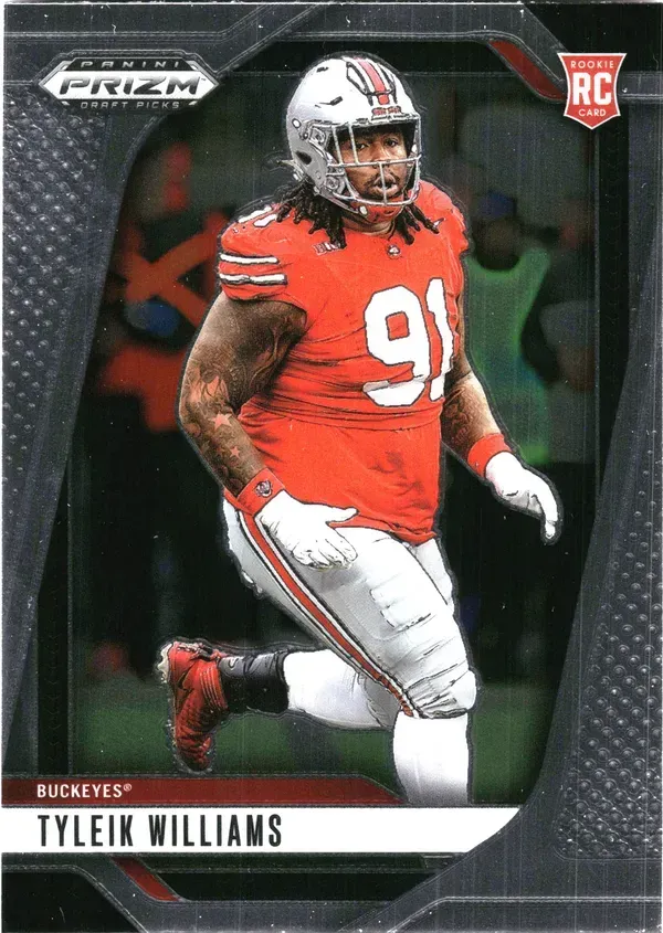 Tyleik Williams 2025 Panini Prizm Draft Picks