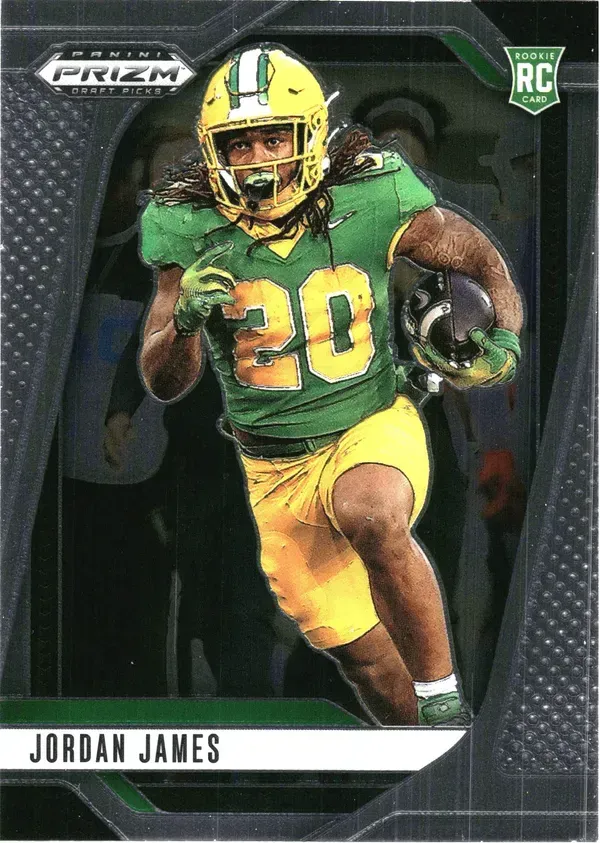 Jordan James 2025 Panini Prizm Draft Picks
