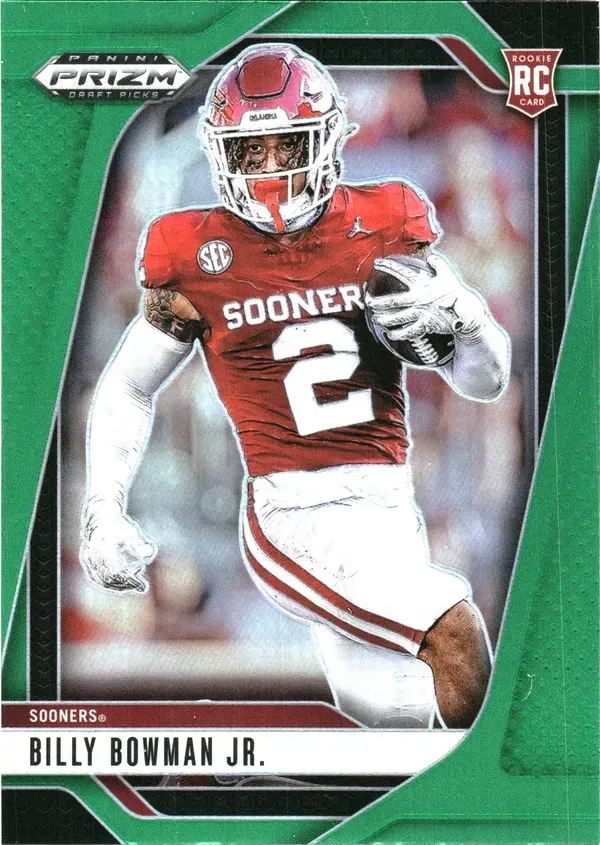Billy Bowman Jr. 2025 Panini Prizm Draft Picks