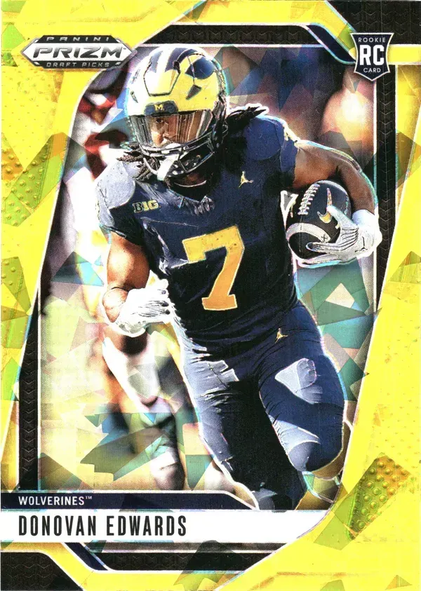 Donovan Edwards 2025 Panini Prizm Draft Picks