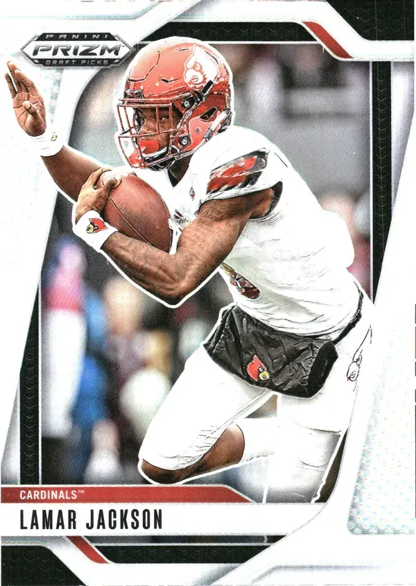 Lamar Jackson 2025 Panini Prizm Draft Picks