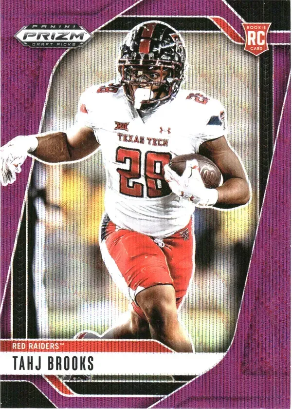 Tahj Brooks 2025 Panini Prizm Draft Picks