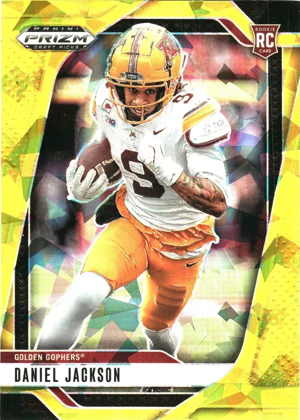 Daniel Jackson — 2025 Panini Prizm Draft Picks Prizms Gold Ice