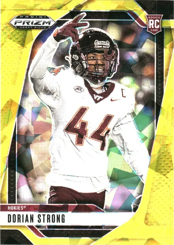 Dorian Strong — 2025 Panini Prizm Draft Picks Prizms Gold Ice