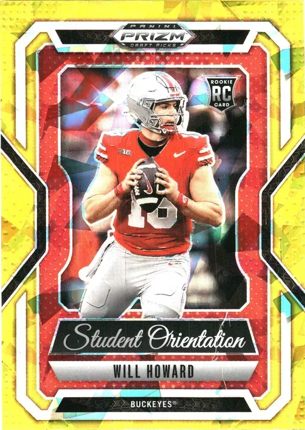Will Howard 2025 Panini Prizm Draft Picks