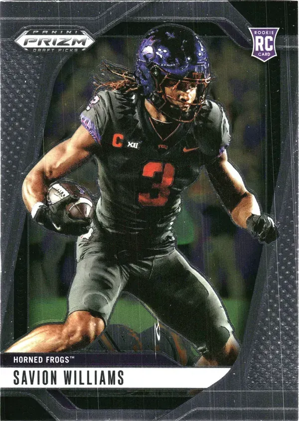 Savion Williams 2025 Panini Prizm Draft Picks