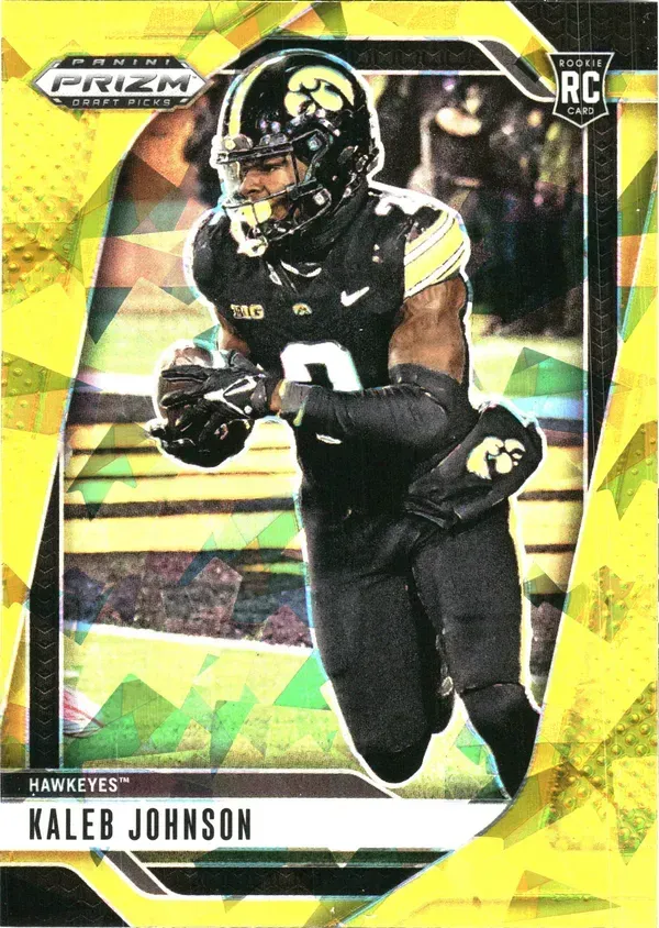 Kaleb Johnson 2025 Panini Prizm Draft Picks