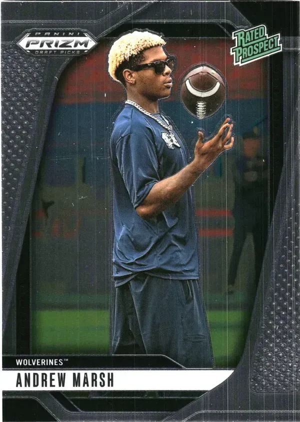 Andrew Marsh 2025 Panini Prizm Draft Picks