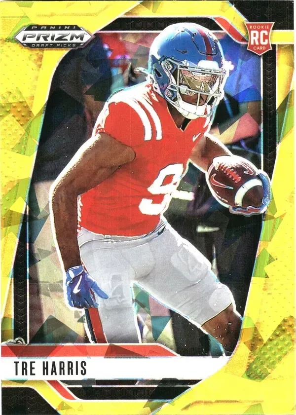 Tre Harris 2025 Panini Prizm Draft Picks