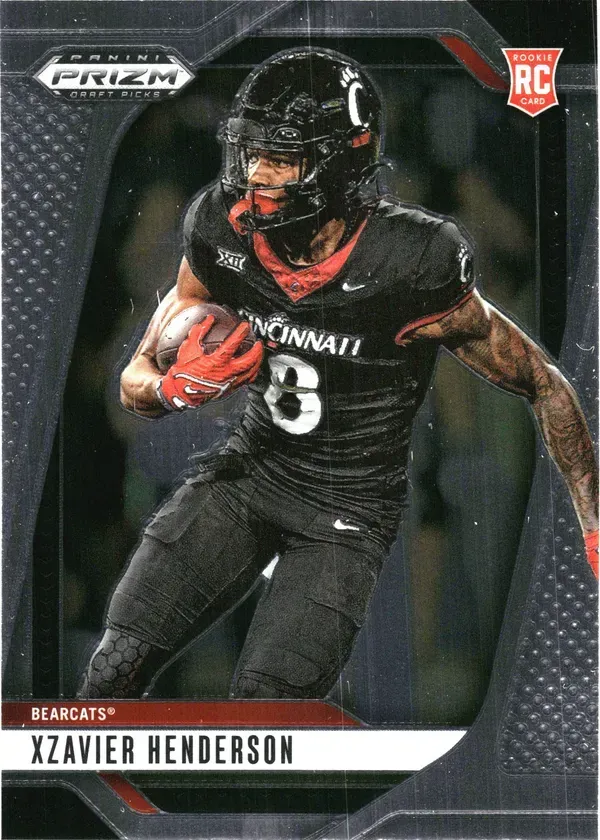 Xzavier Henderson 2025 Panini Prizm Draft Picks