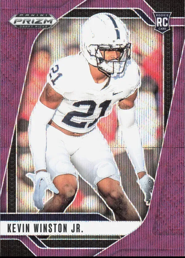 Kevin Winston Jr. — 2025 Panini Prizm Draft Picks Prizms Purple Wave