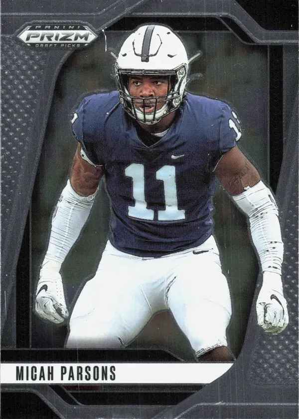 Micah Parsons 2021 Panini Prizm Draft Picks