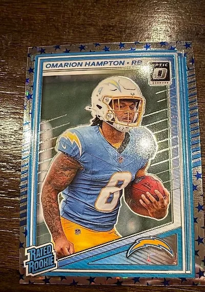 Omarion Hampton 2025 Panini Prizm Draft Picks