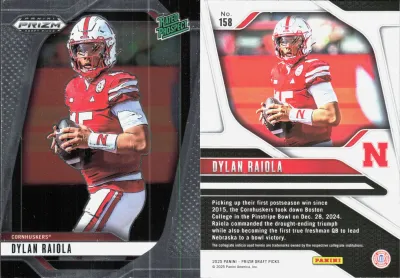 Dylan Raiola 2025 Panini Prizm Draft Picks