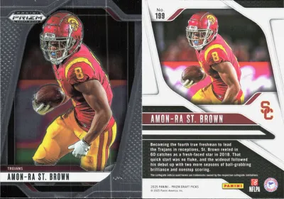 Amon-Ra St. Brown 2025 Panini Prizm Draft Picks