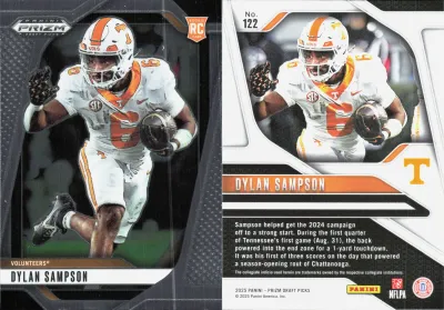 Dylan Sampson 2025 Panini Prizm Draft Picks