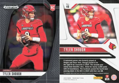 Tyler Shough 2025 Panini Prizm Draft Picks