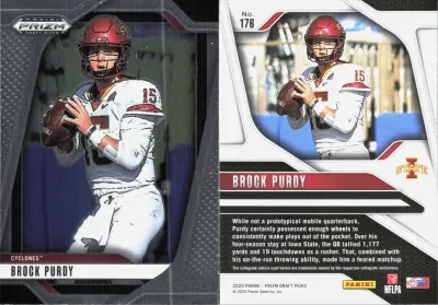 Brock Purdy 2025 Panini Prizm Draft Picks