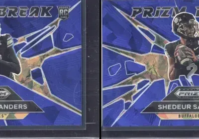 Shedeur Sanders 2025 Panini Prizm Draft Picks