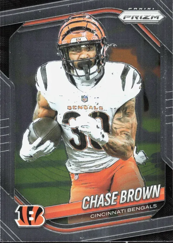 Chase Brown 2025 Panini Prizm