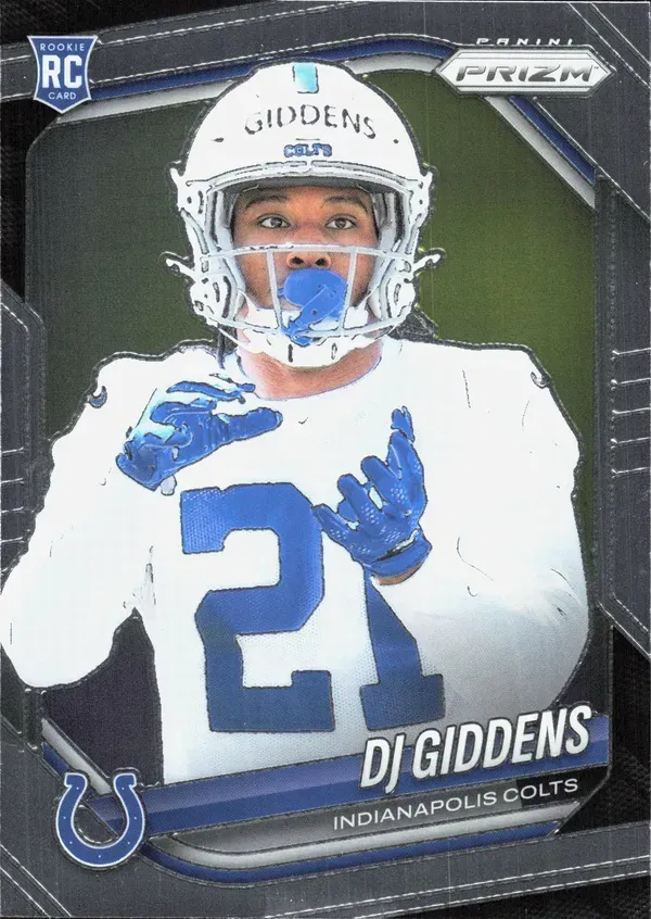 DJ Giddens 2025 Panini Prizm
