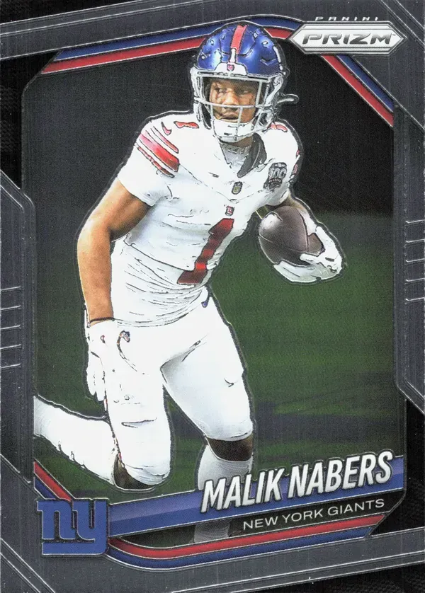 Malik Nabers 2024 Panini Prizm