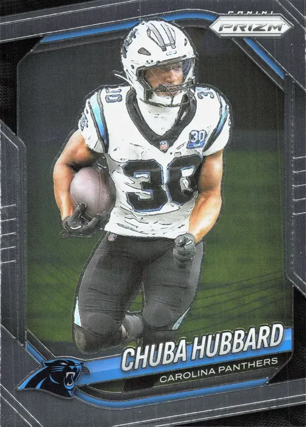 Chuba Hubbard 2025 Panini Prizm