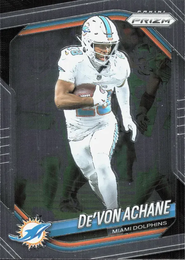 De'Von Achane 2025 Panini Prizm
