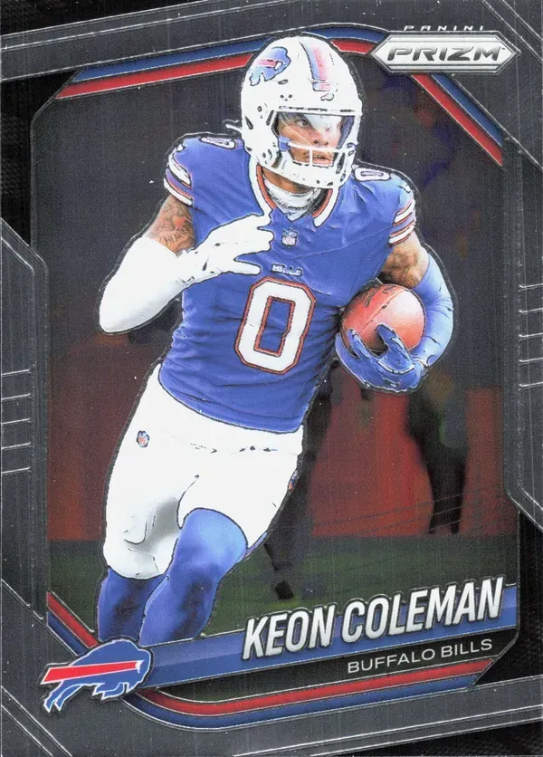 Keon Coleman 2025 Panini Prizm