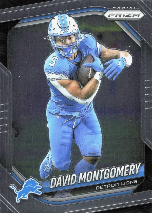 David Montgomery 2025 Panini Prizm